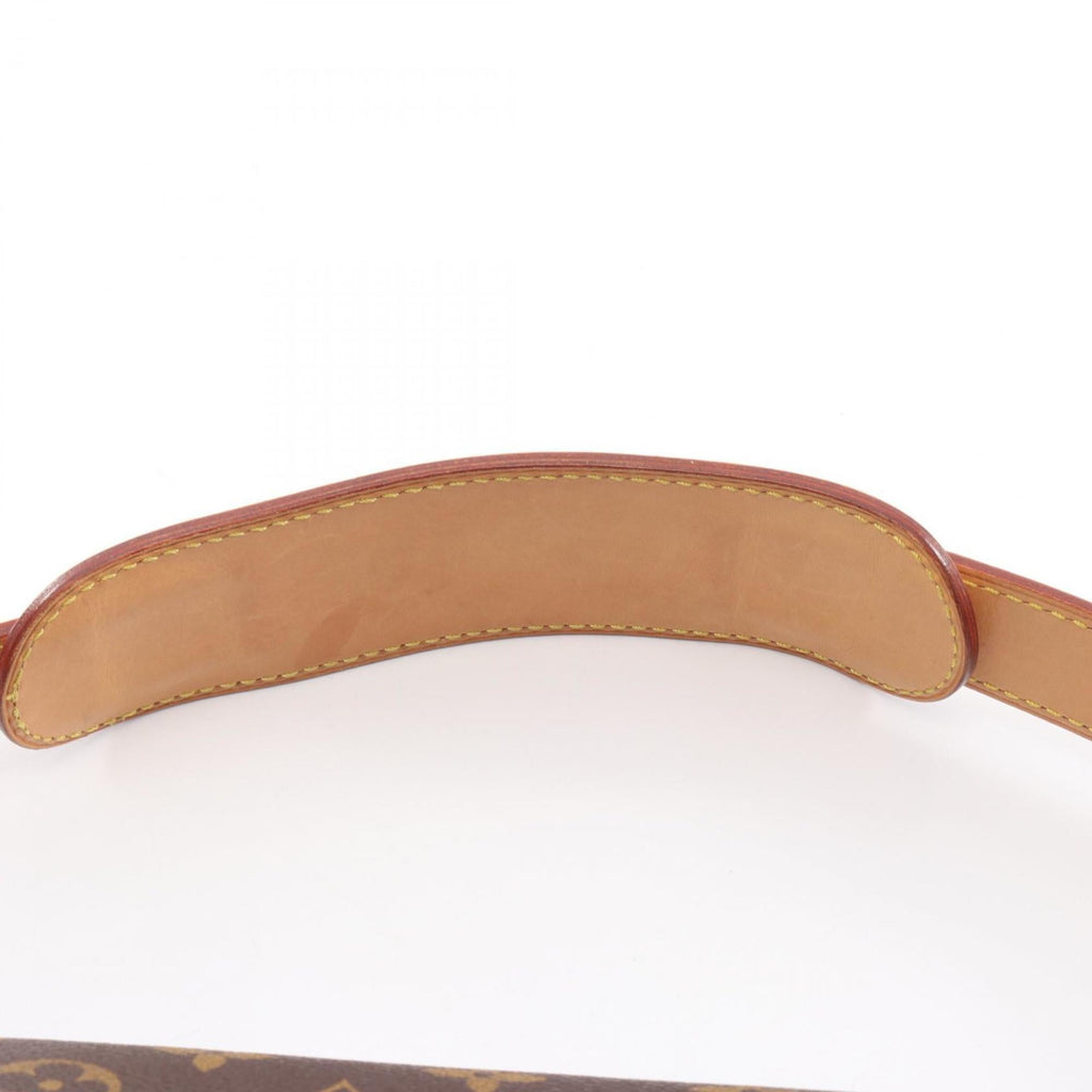 Louis Vuitton Brown Coated Canvas Pvc Leather Monogram Handbag Shoulder Bag