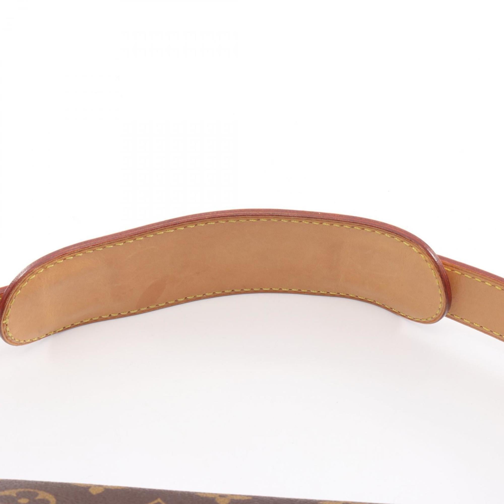Louis Vuitton Brown Coated Canvas Pvc Leather Monogram Handbag Shoulder Bag