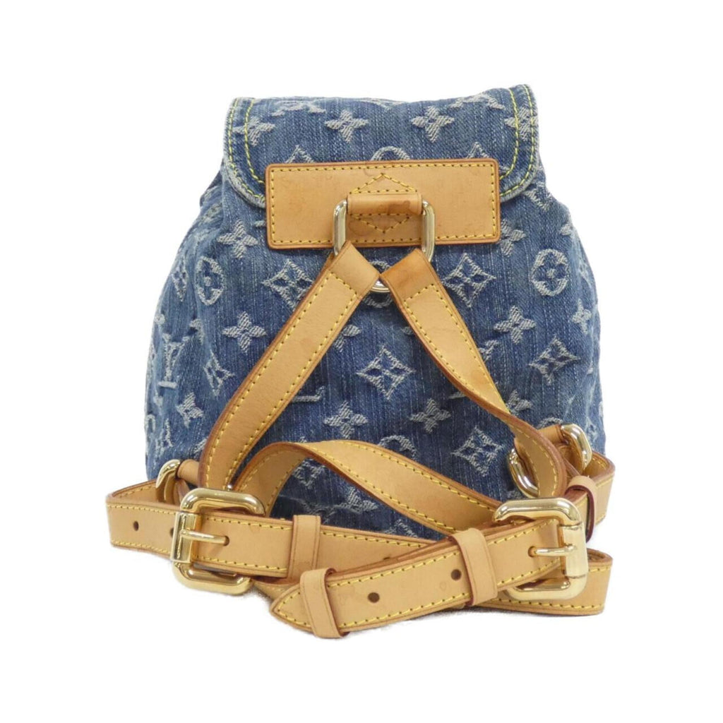 Louis Vuitton Blue Denim Backpack