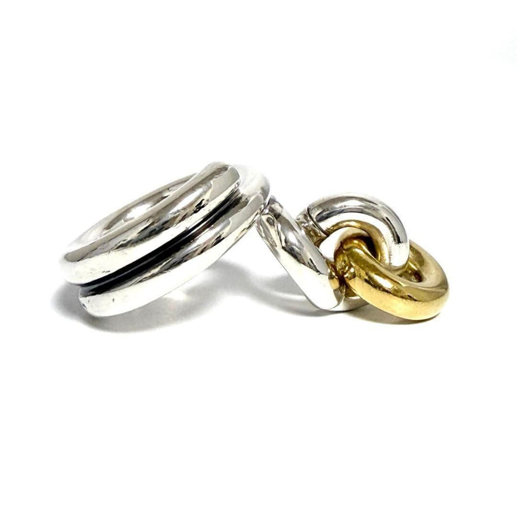 Bottega Veneta Silver 925 Band Ring