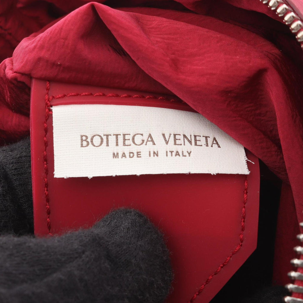 Bottega Veneta Red Color Leather Shoulder Bag