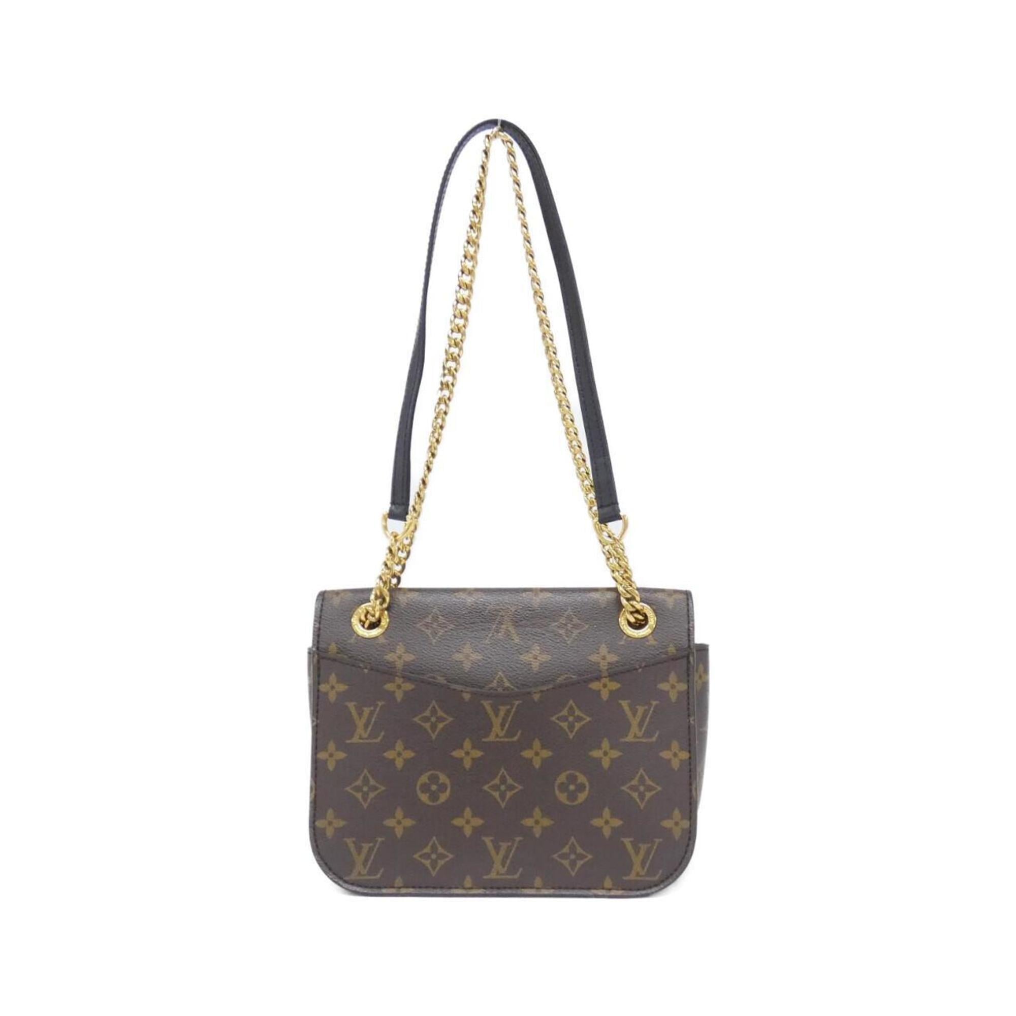 Louis Vuitton Marron Coated Canvas Shoulder Bag