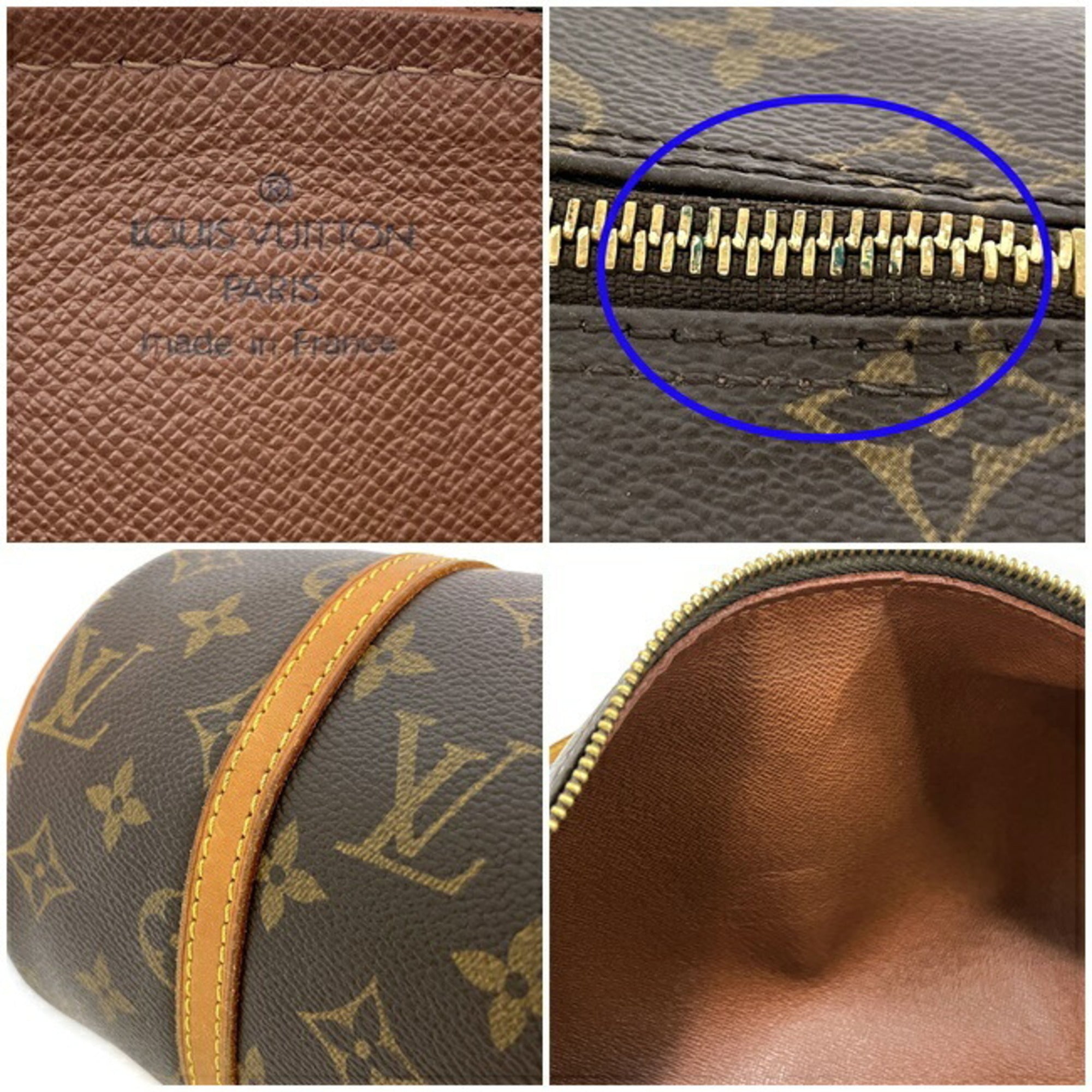 Louis Vuitton Boston Bag Papillon 26 Br Monogram M51386 Canvas Leather DU0064 LOUIS VUITTON Handbag Women's Nume