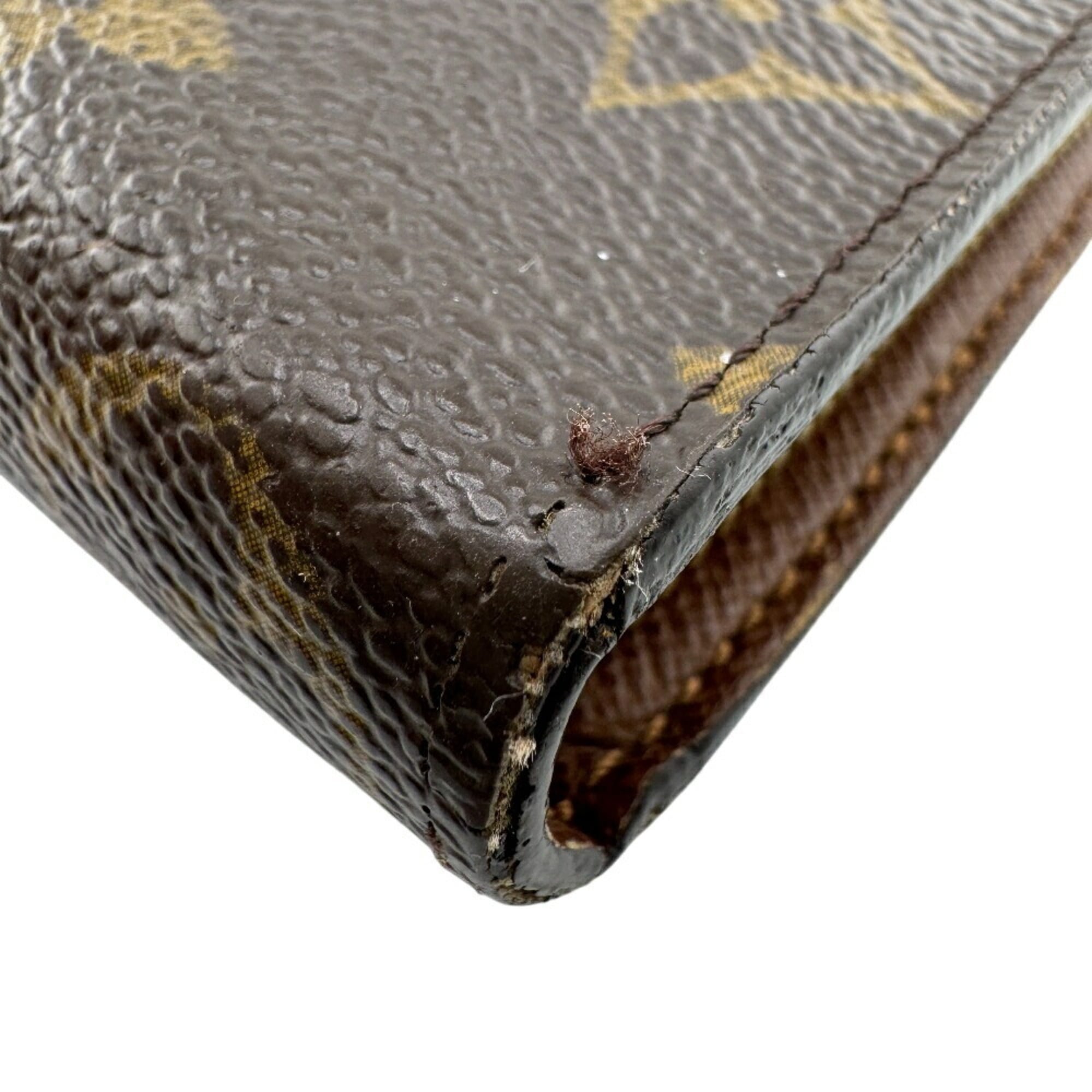 Louis Vuitton Brown Monogram Monogram Long Wallet