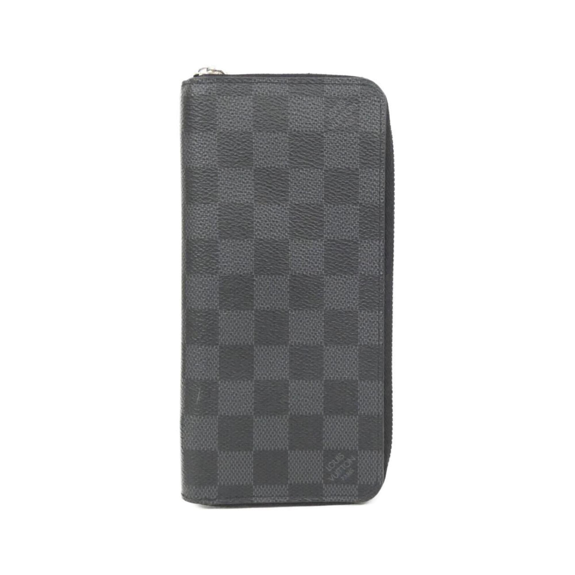 Louis Vuitton Graphite Coated Canvas Long Wallet