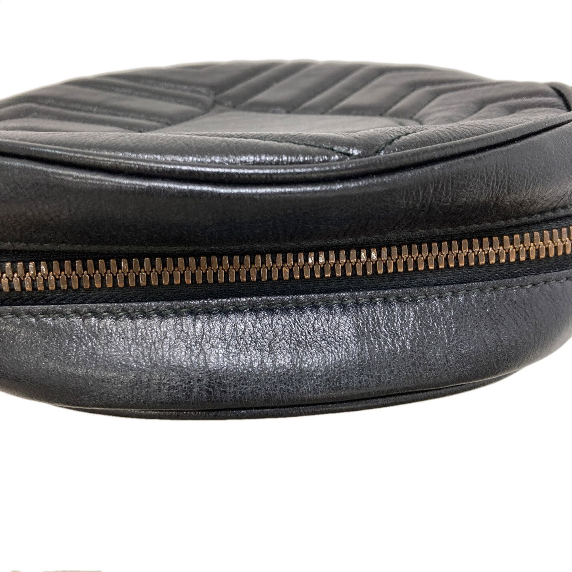 Gucci Black Leather Shoulder Bag (Pre-Owned)