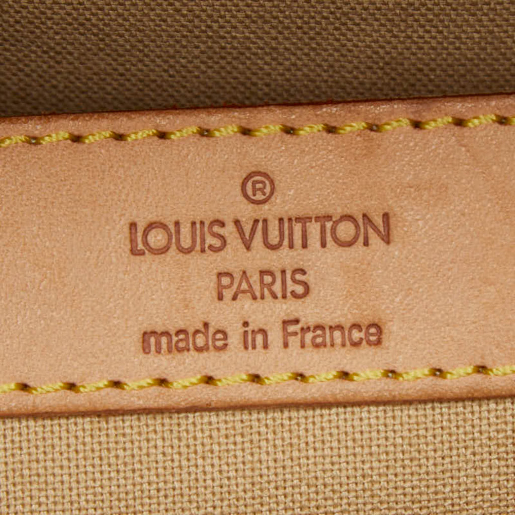 Louis Vuitton White Pvc Leather Shoulder Bag