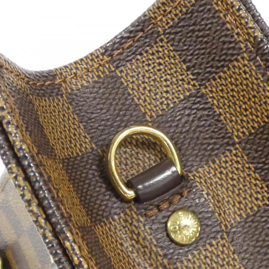 Louis Vuitton Brown Coated Canvas Handbag Tote Bag