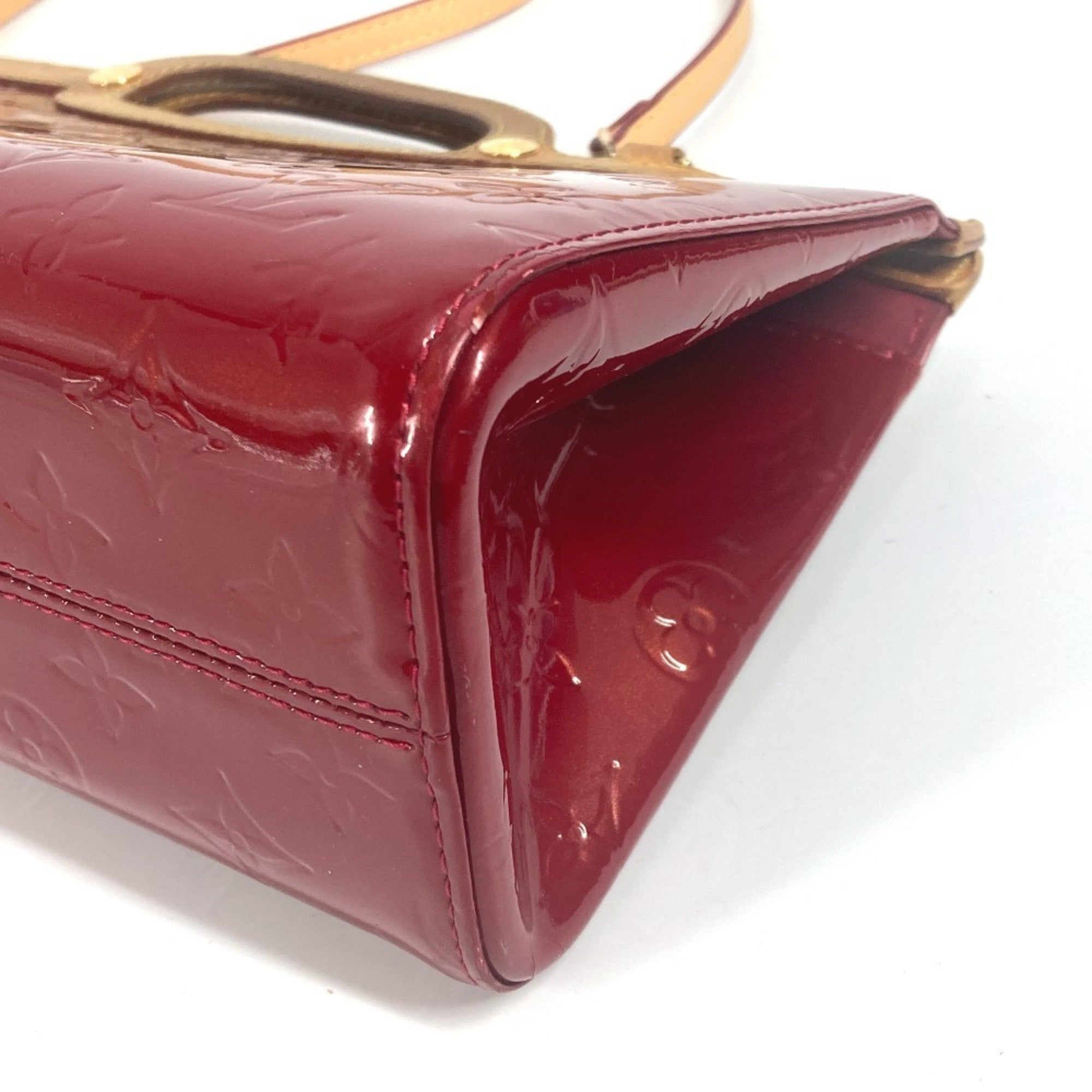 Louis Vuitton Monogram Vernis Red Color Monogram Vernis Handbag