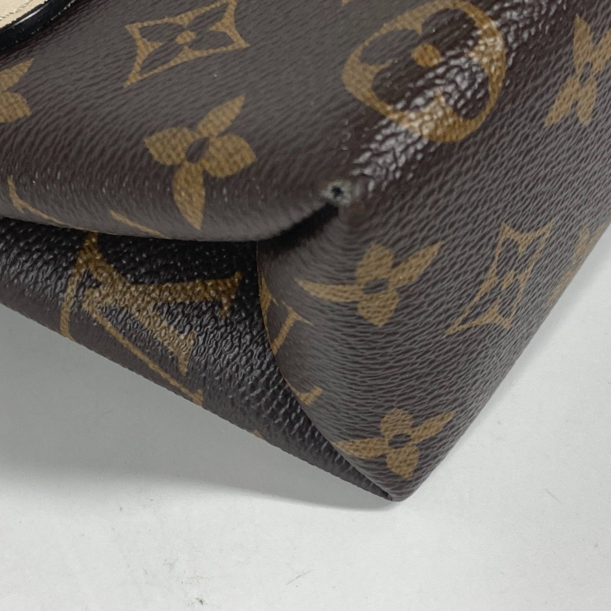 Louis Vuitton Monogram Brown White Monogram Handbag Shoulder Bag