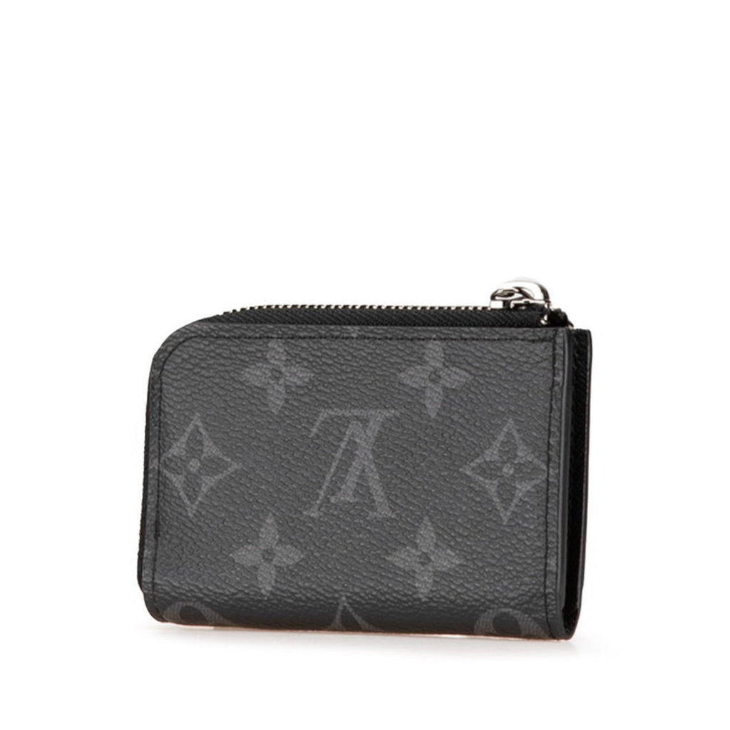 Louis Vuitton Black Noir Pvc Leather Coin Purse/Coin Case