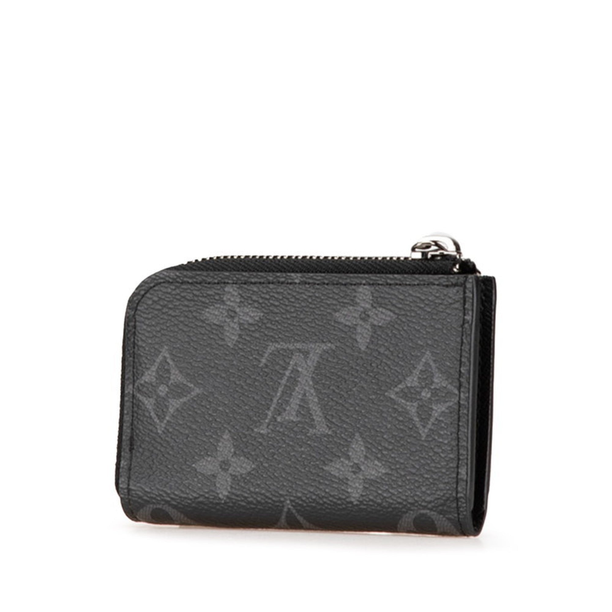 Louis Vuitton Black Noir Pvc Leather Coin Purse/Coin Case