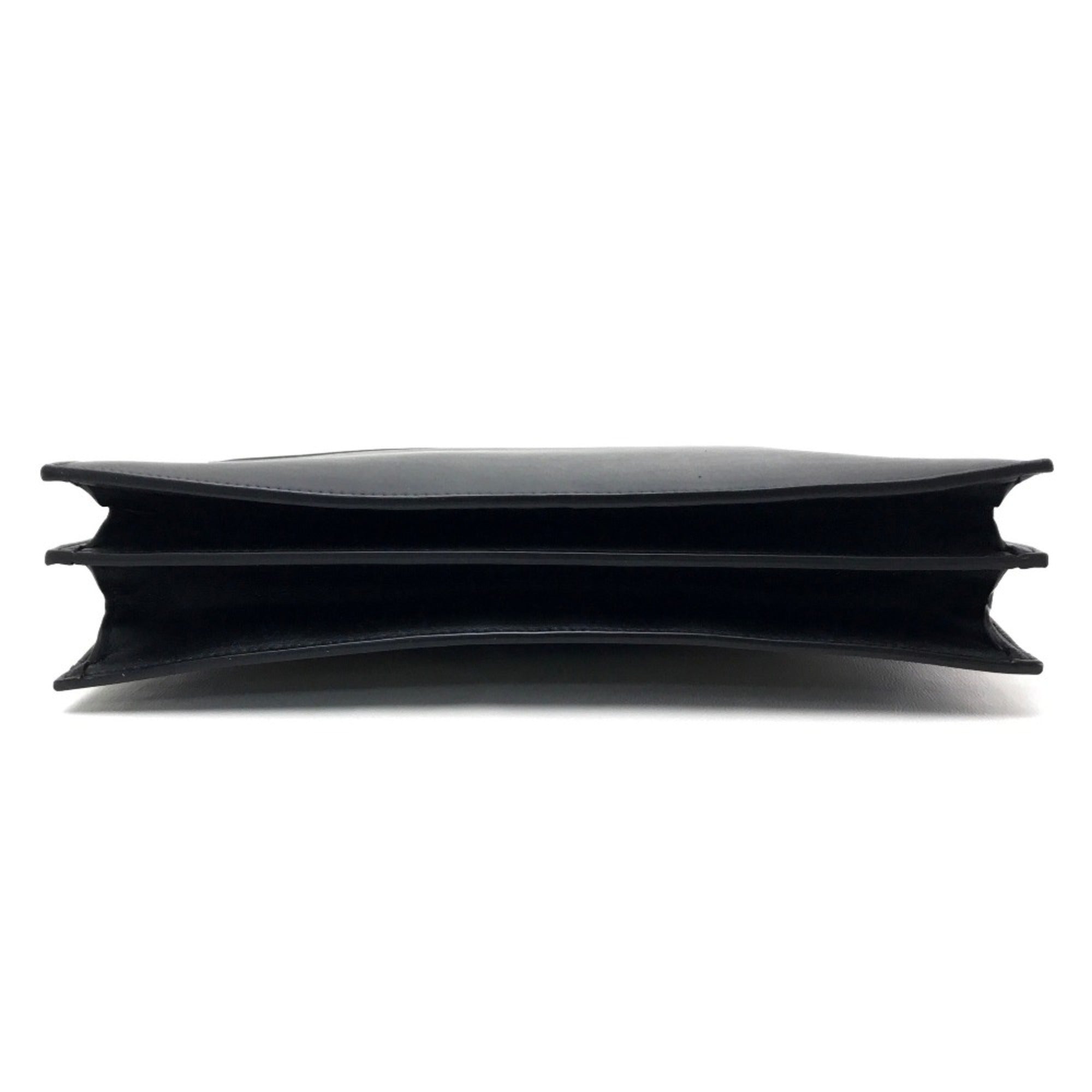 Celine Blue Leather Clutch Bag