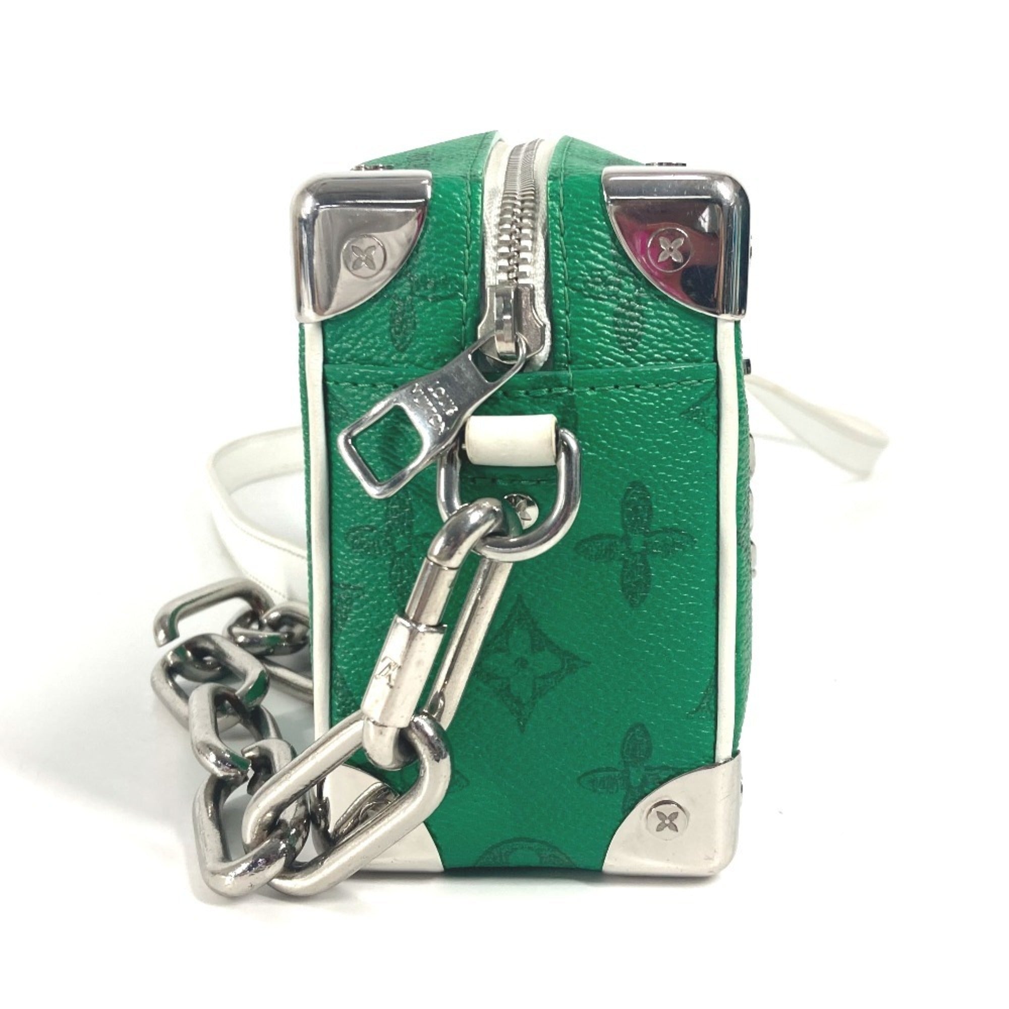 Louis Vuitton Monogram Green Monogram Pochette Shoulder Bag