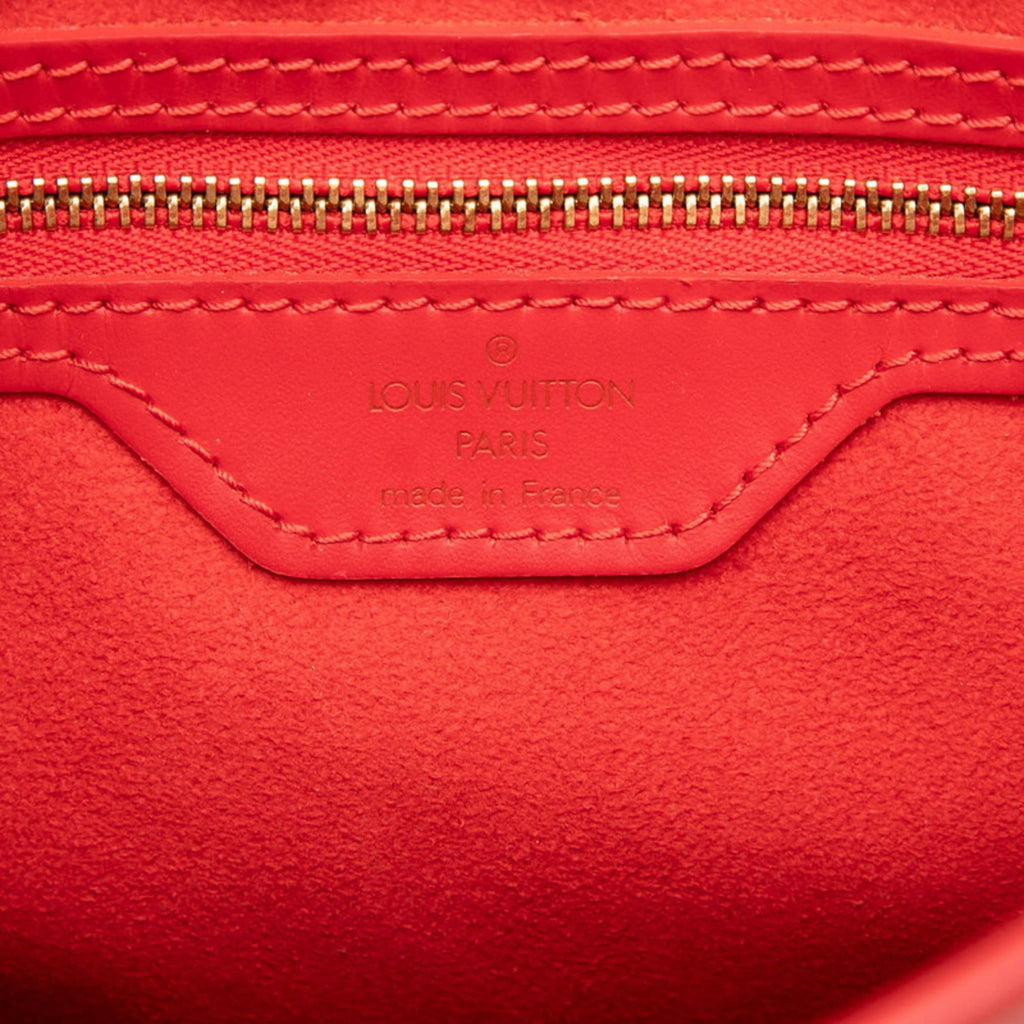 Louis Vuitton Red Color Rouge Leather Handbag