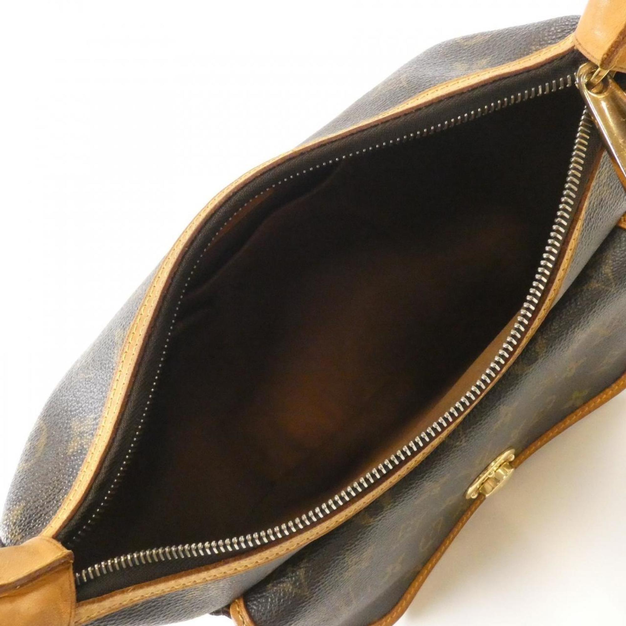 Louis Vuitton Marron Coated Canvas Shoulder Bag