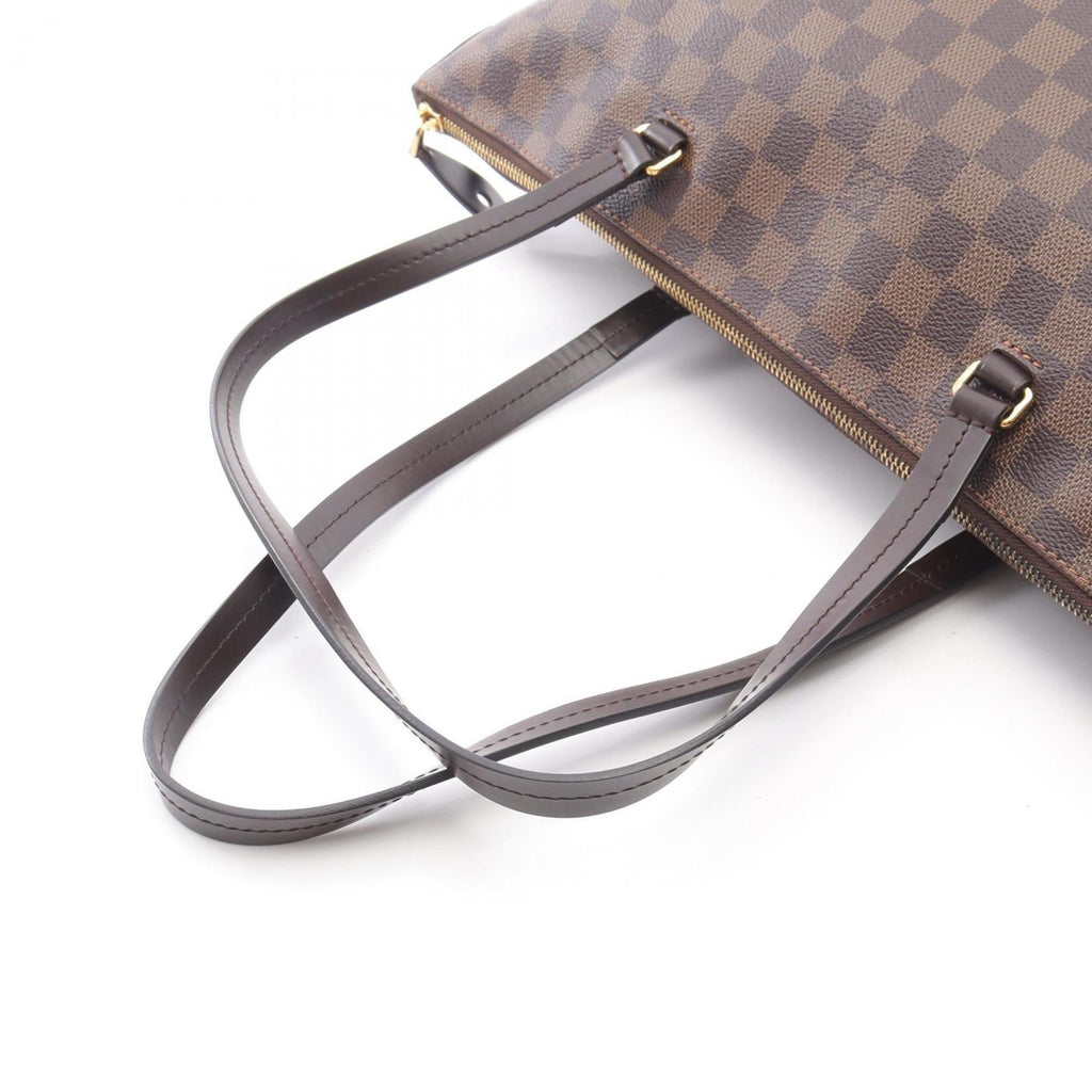 Louis Vuitton Brown Coated Canvas Pvc Leather Tote Bag