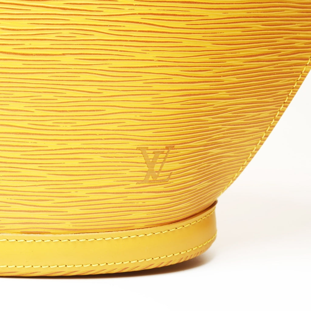 Louis Vuitton Epi Yellow Epi Leather Shoulder Bag