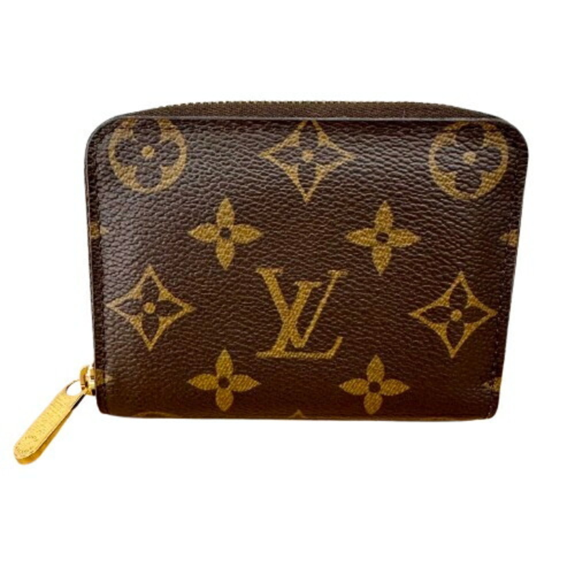 Louis Vuitton Brown Monogram Monogram Leather Coin Purse/Coin Case