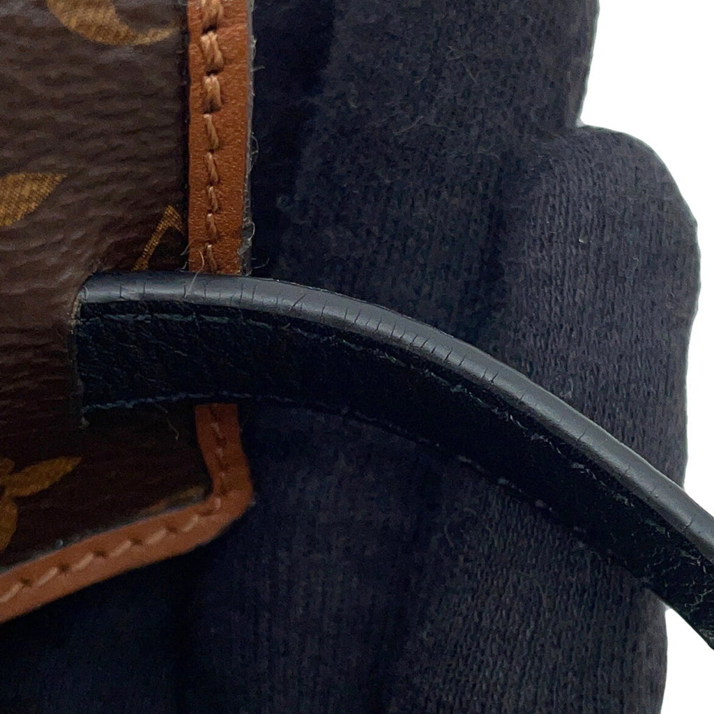 Louis Vuitton Brown Noir Monogram Pouch