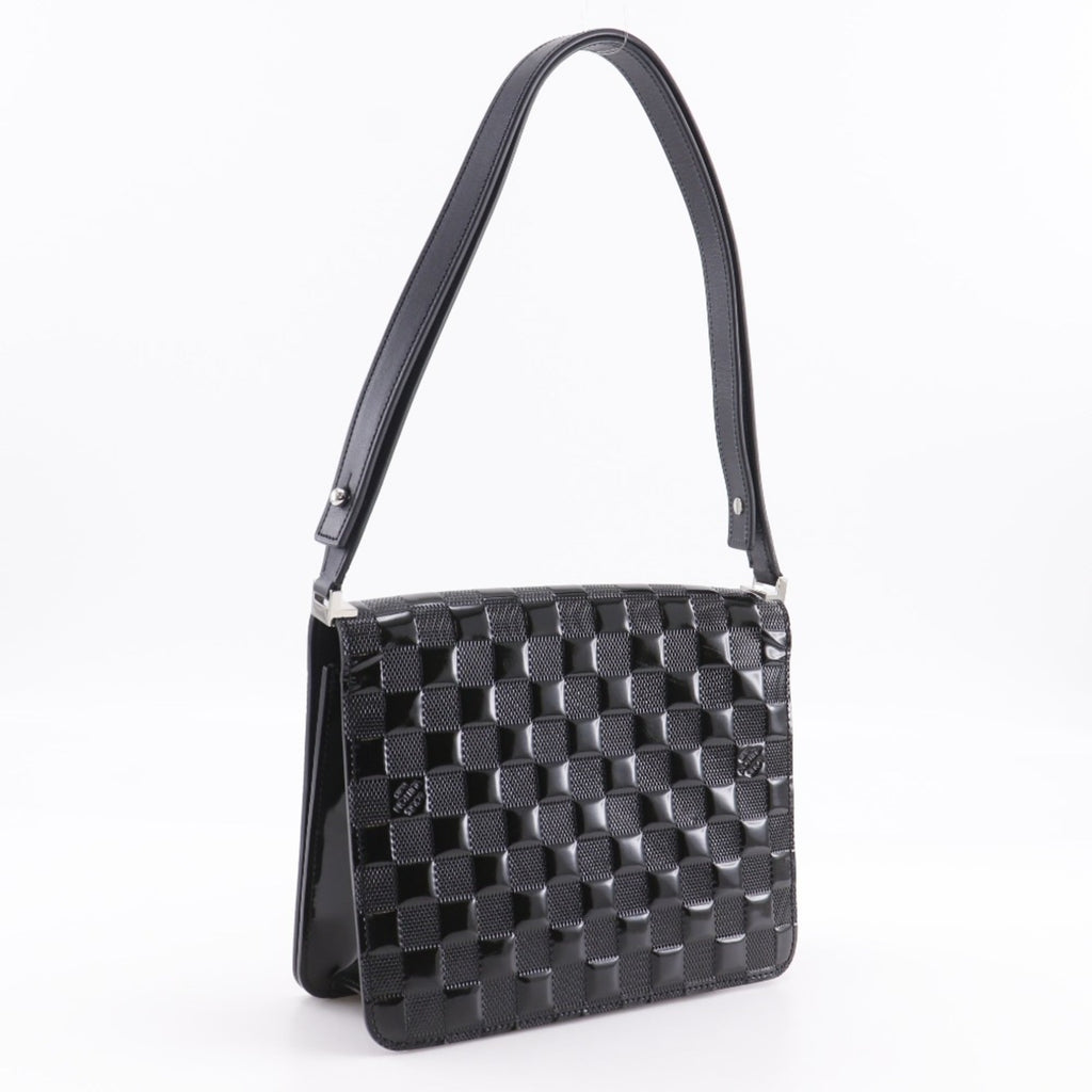 Louis Vuitton Black Noir Vernis Shoulder Bag