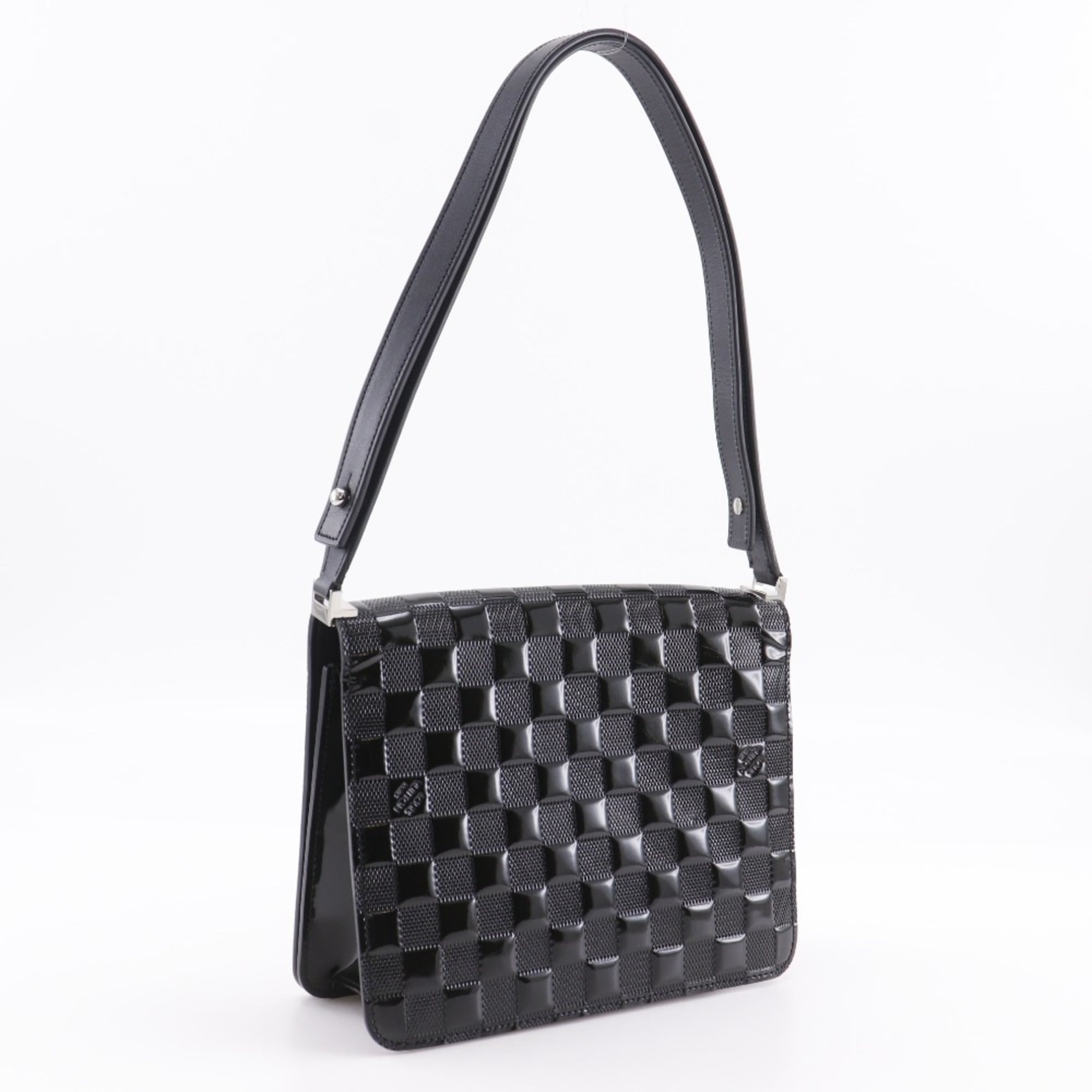 Louis Vuitton Black Noir Vernis Shoulder Bag