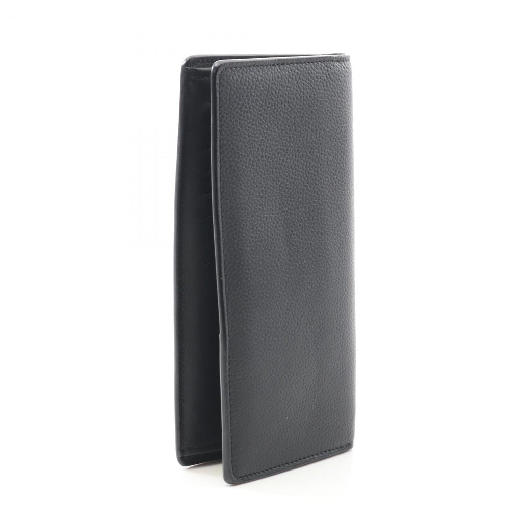 Louis Vuitton Black Leather Long Wallet