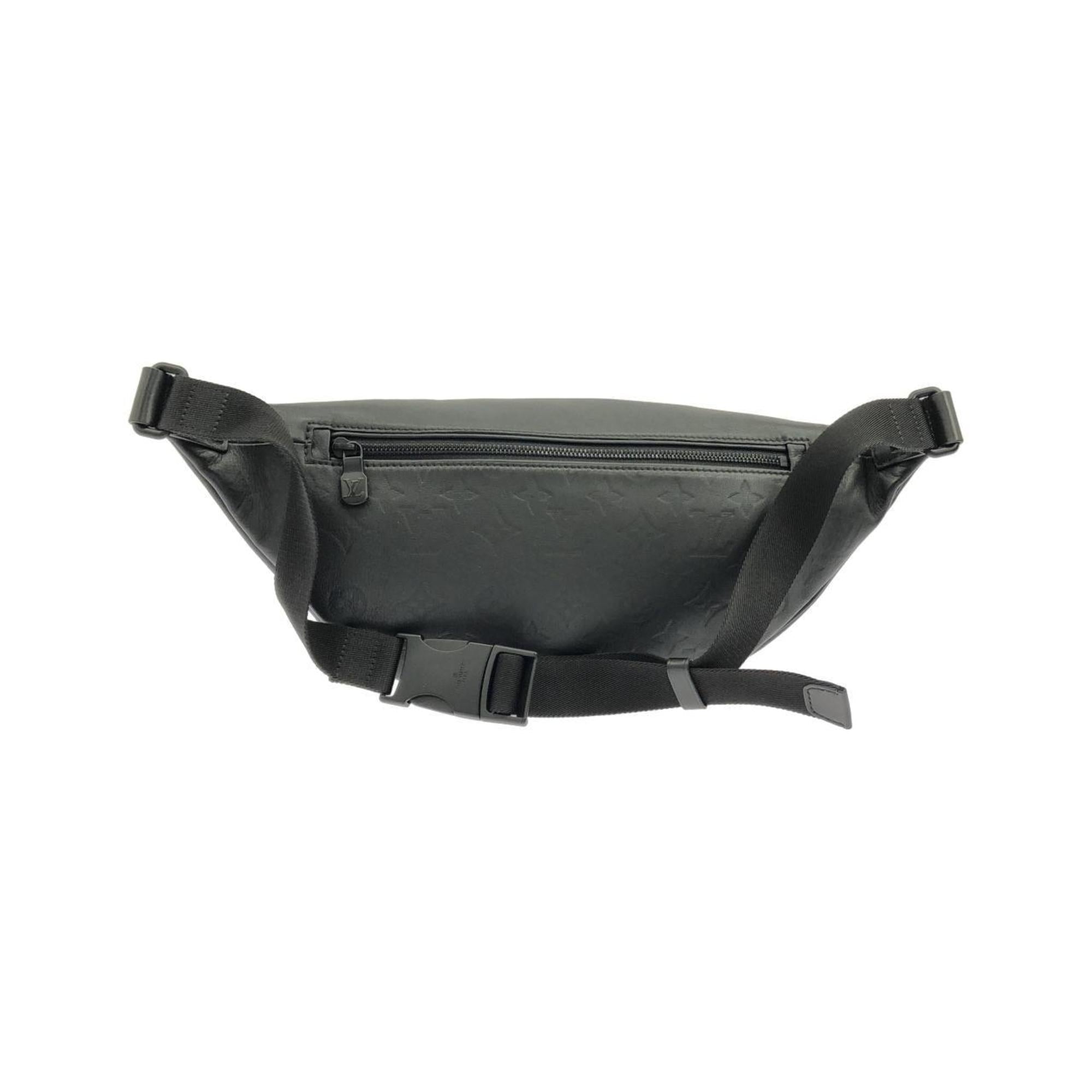 Louis Vuitton Black Leather Shoulder Bag