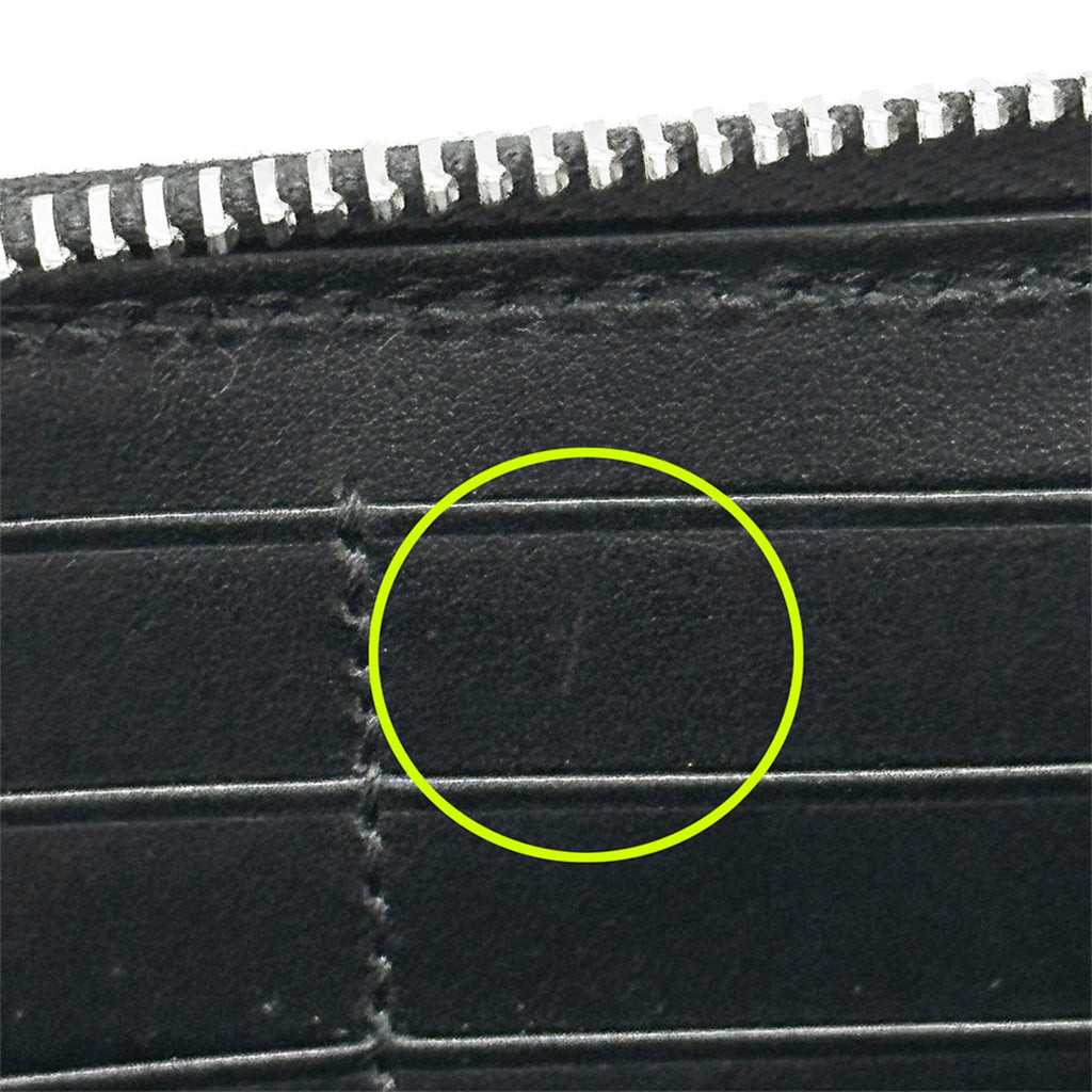 Gucci Black Leather Long Wallet (Bi-Fold) (Pre-Owned)