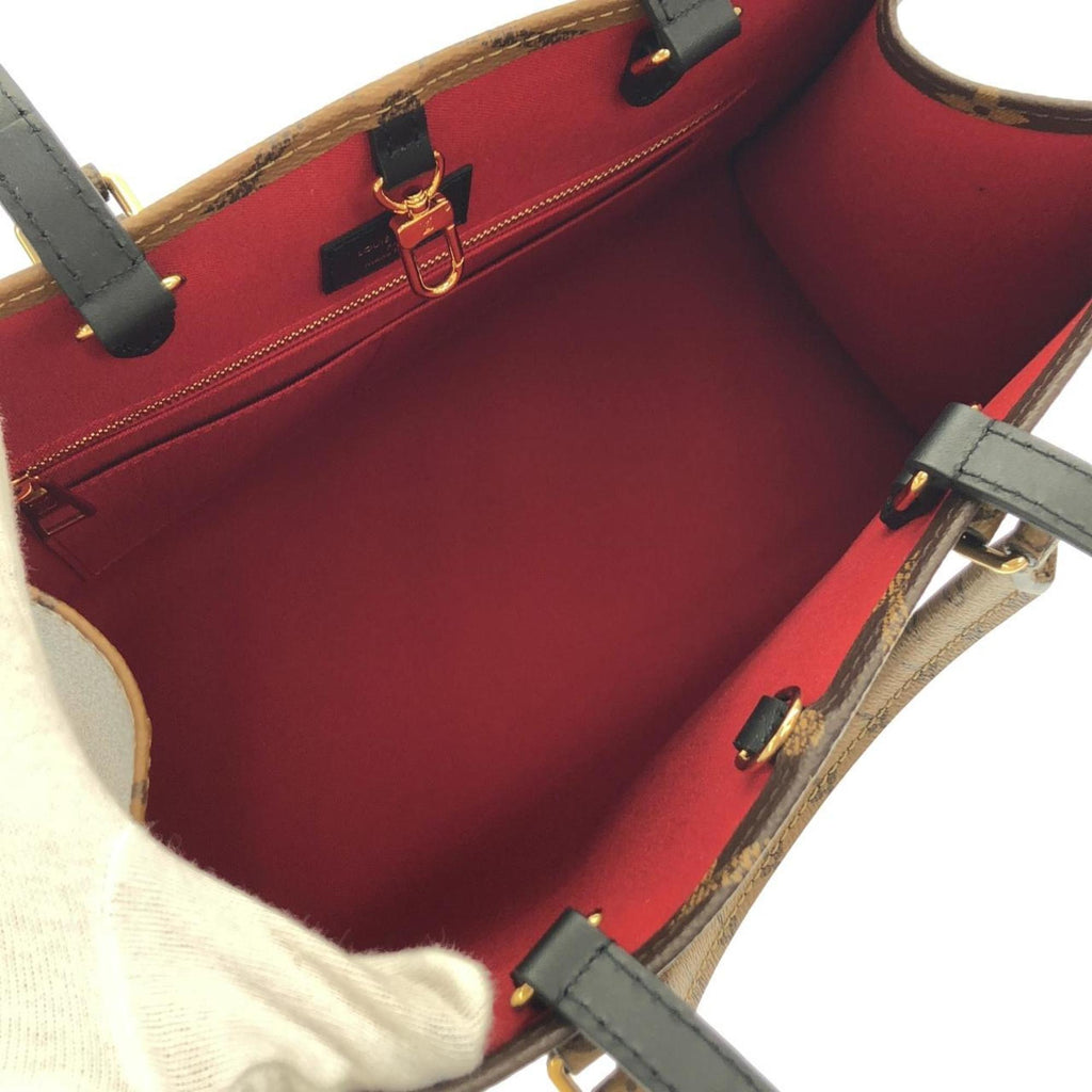 Louis Vuitton Monogram Marron Coated Canvas Handbag