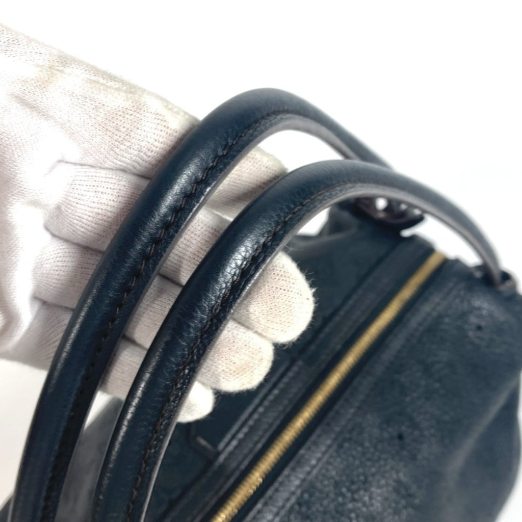Louis Vuitton Mahina Black Noir Mahina Leather Shoulder Bag