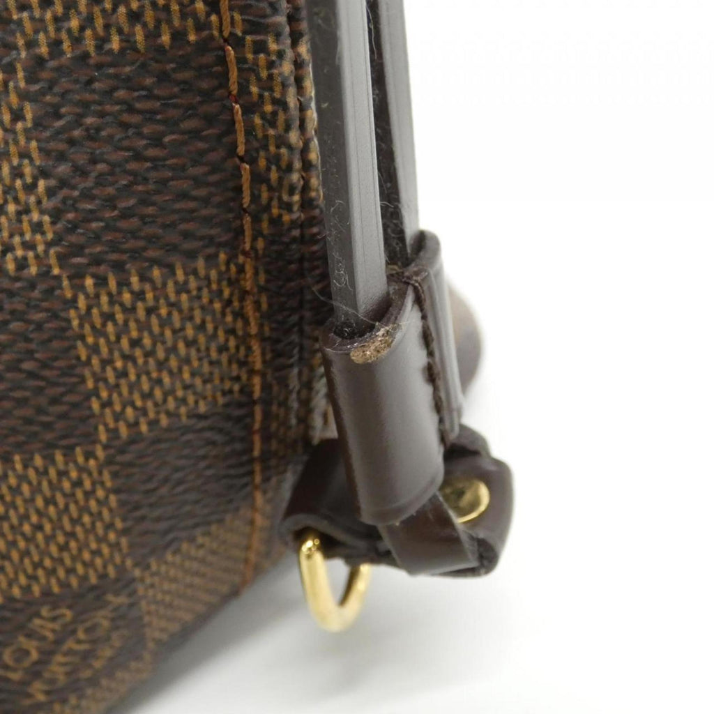Louis Vuitton Ebene Coated Canvas Handbag