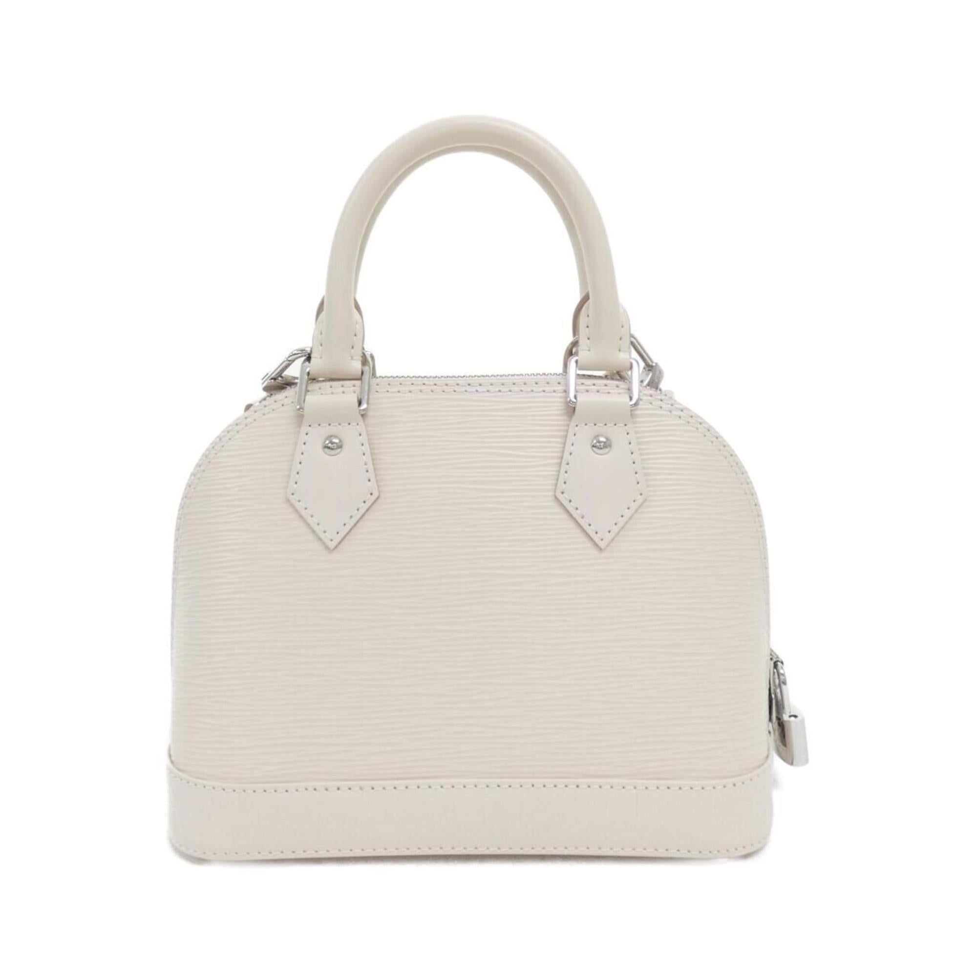 Louis Vuitton Silver Leather Handbag