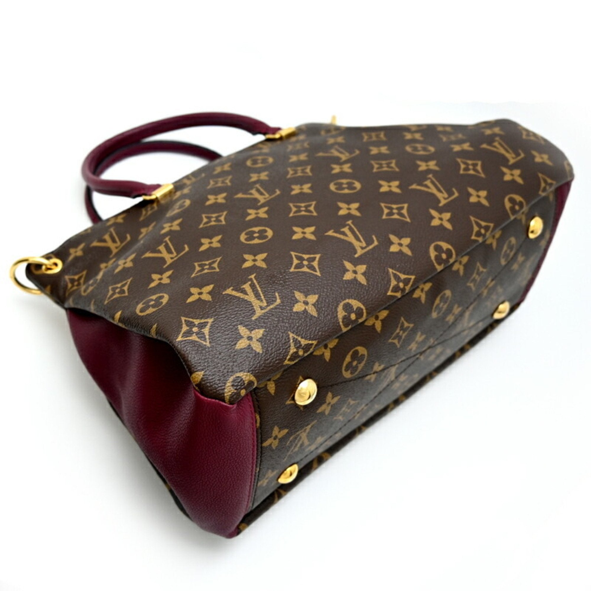 Louis Vuitton Monogram Brown Galle Monogram Purple Monogram Handbag