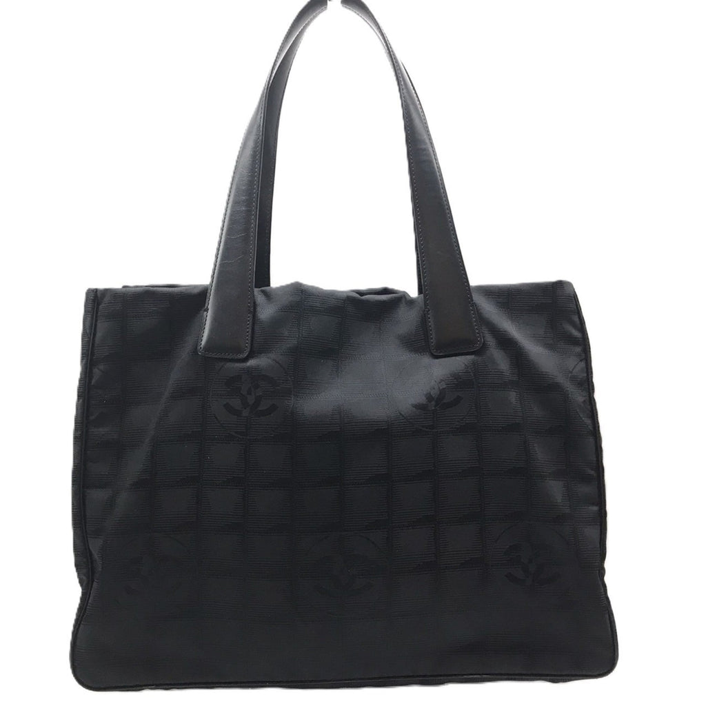 Chanel Black Nylon Tote Bag