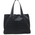Chanel Black Nylon Tote Bag