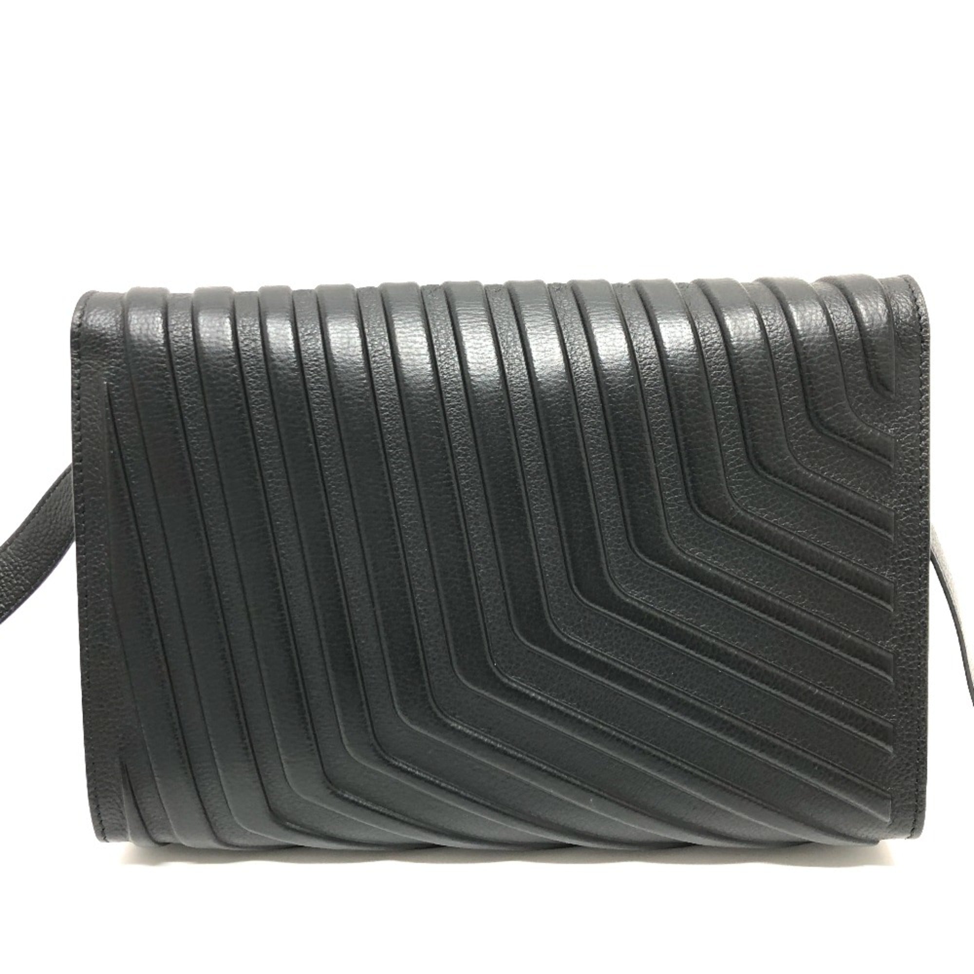 Balenciaga Black Leather Shoulder