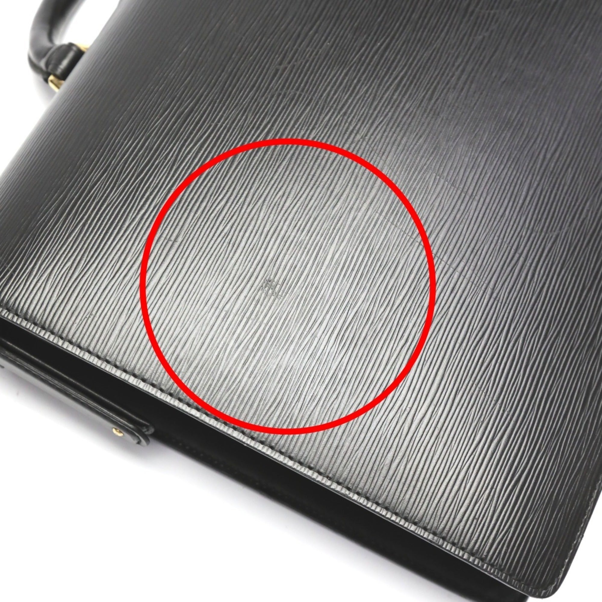 Louis Vuitton Epi Black Epi Leather Briefcase