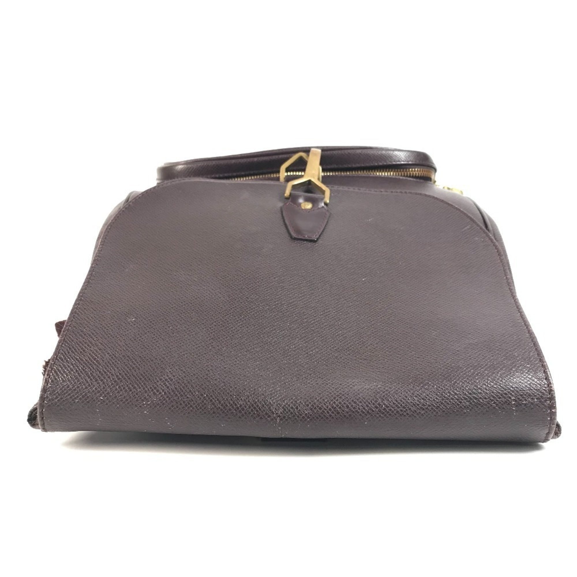 Louis Vuitton Acajou Taiga Leather Backpack