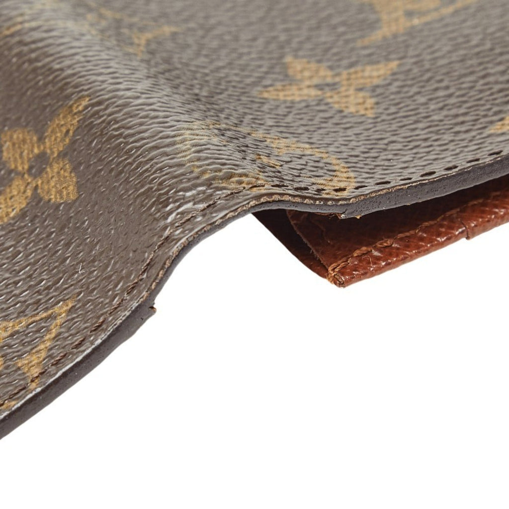 Louis Vuitton Brown Pvc Long Bill Wallet