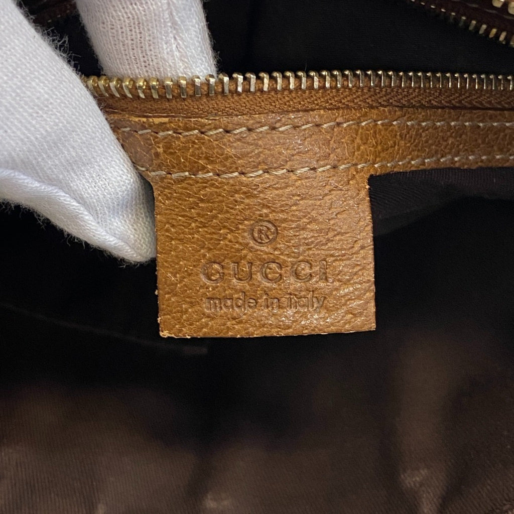 Gucci Brown Gg Canvas Shoulder Bag (Pre-Owned)