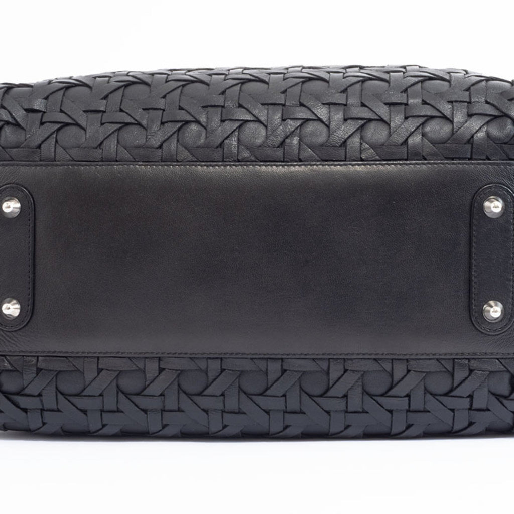 Christian Dior Black Leather Handbag (Pre-Owned)