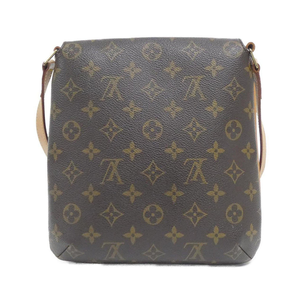 Louis Vuitton Brown Coated Canvas Shoulder Bag