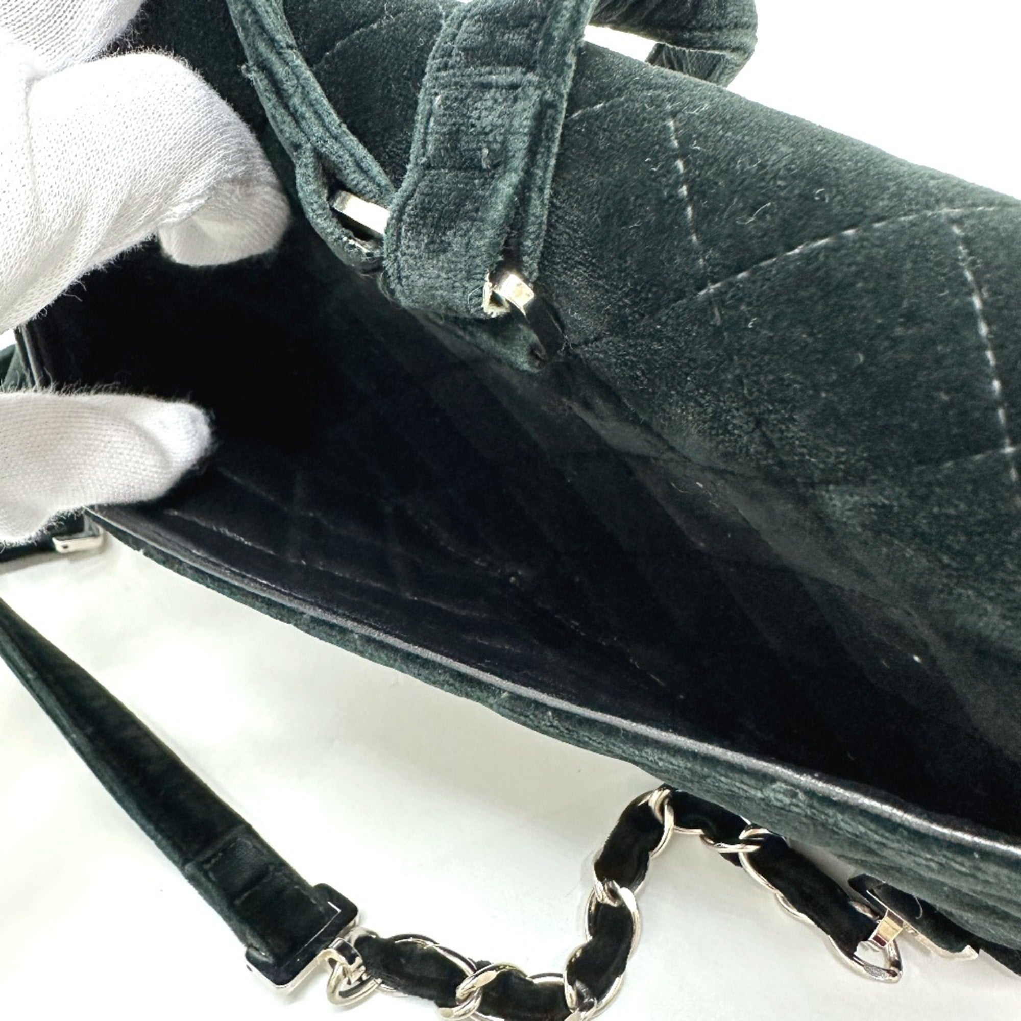 Chanel Black Leather Backpack