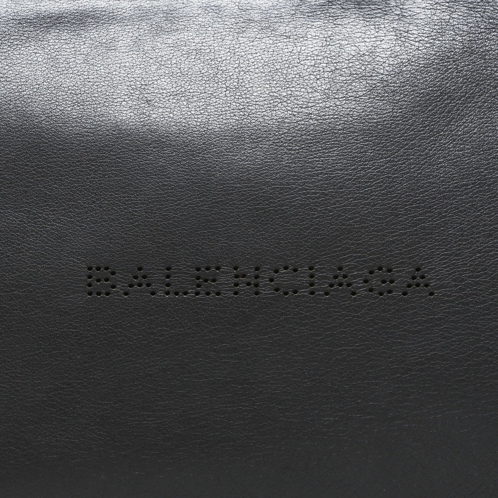 Balenciaga Black Leather Clutch