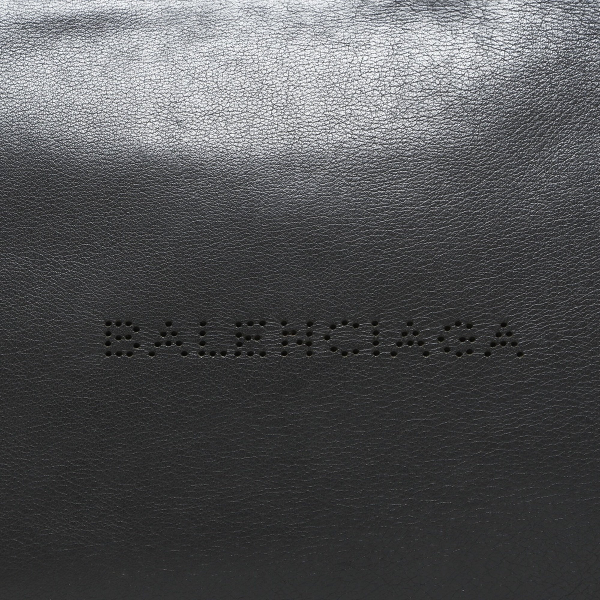 Balenciaga Black Leather Clutch