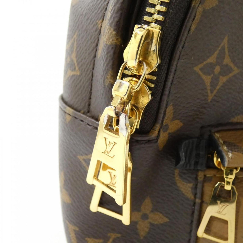 Louis Vuitton Brown Coated Canvas Backpack