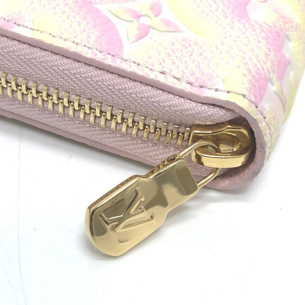 Louis Vuitton Monogram Empreinte Light Pink Monogram Empreinte Long Wallet