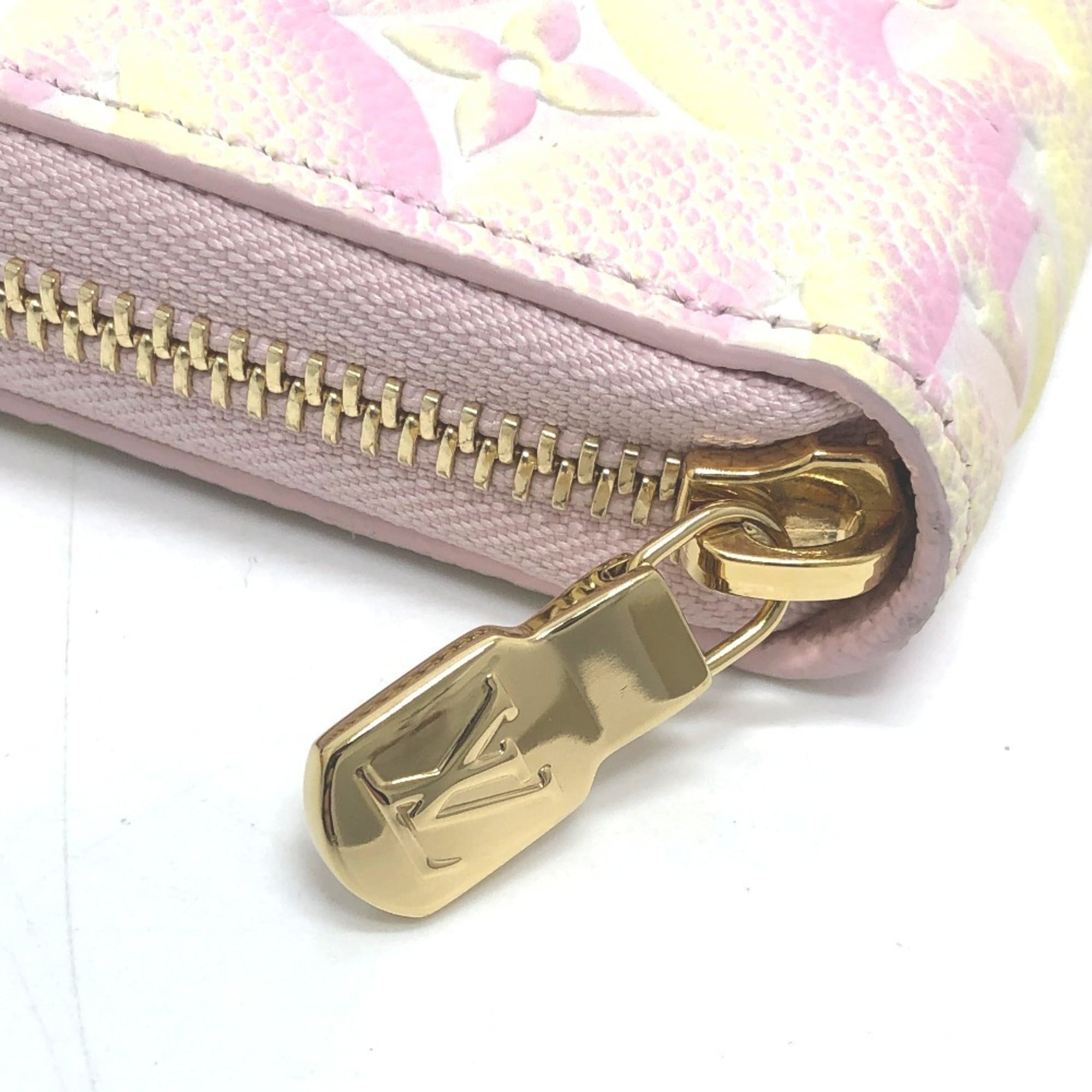 Louis Vuitton Monogram Empreinte Light Pink Monogram Empreinte Long Wallet