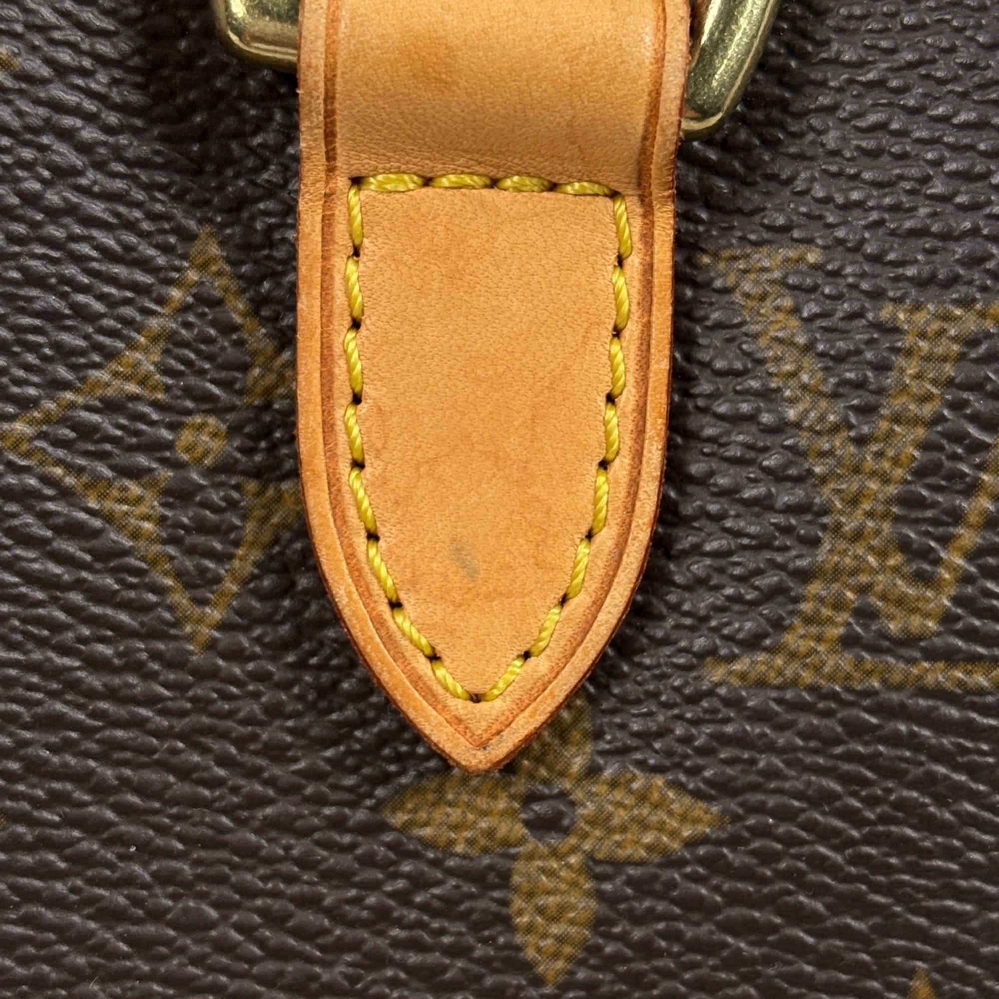 Louis Vuitton Brown Monogram Handbag Tote Bag